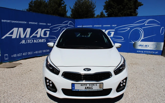 Kia Ceed cena 51900 przebieg: 140000, rok produkcji 2016 z Woźniki małe 436